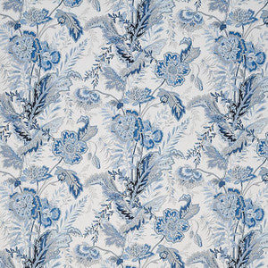 Sandoway Vine Delft 5011611 by Schumacher Designer Wallpaper