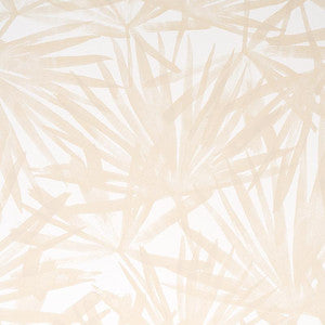 Sunlit Palm Sand 5010563 by Schumacher Designer Wallpaper