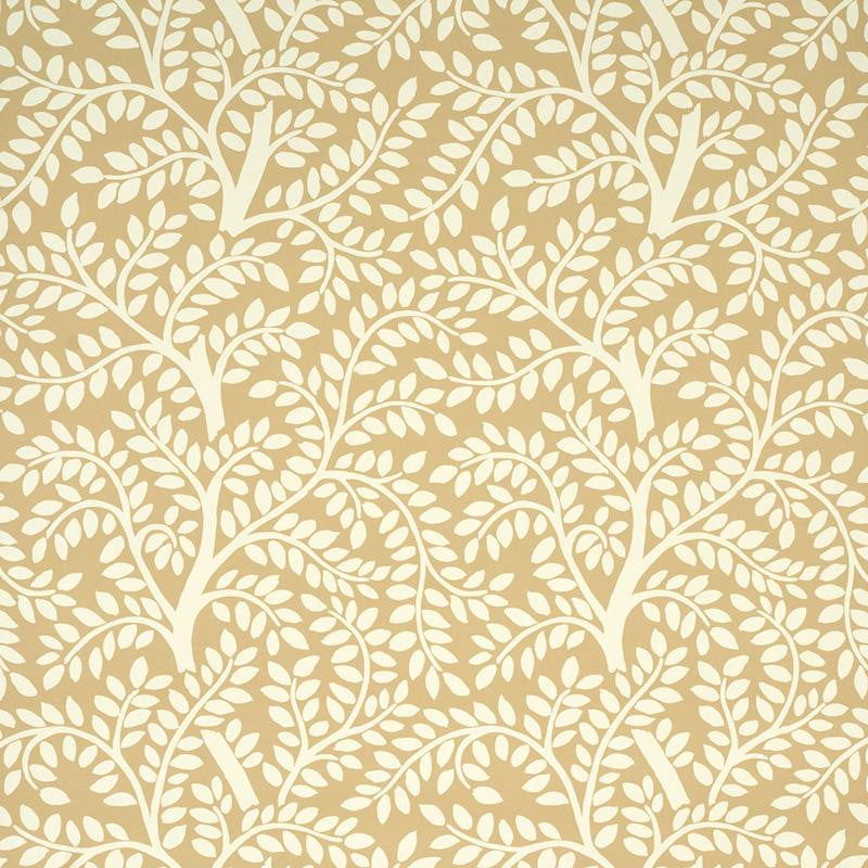 Temple Garden Ii Sand 5011961 by Schumacher Designer Wallpaper Happy Together 13.5" - Swanky Fabrics -