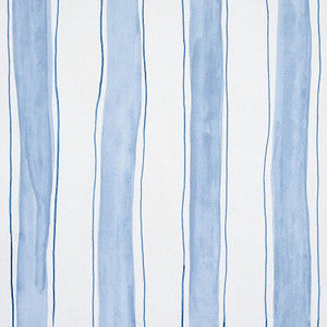 Tracing Stripes Sky 5012170 by Schumacher Designer Wallpaper