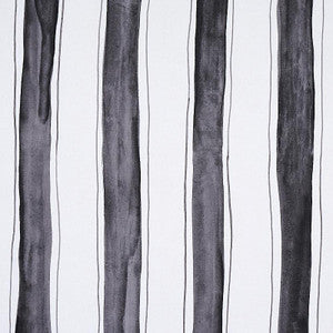 Tracing Stripes Black 5012172 by Schumacher Designer Wallpaper