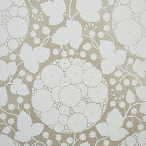 Marianne Champagne 5010720 by Schumacher Designer Wallpaper