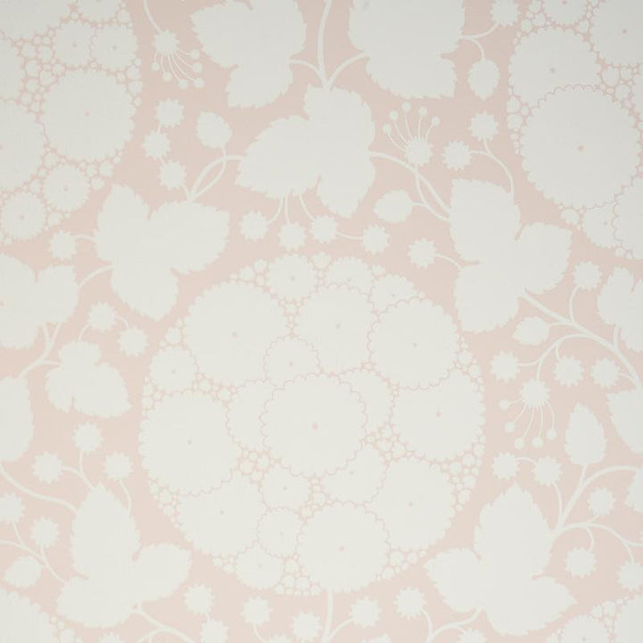 Marianne Blush 5010721 by Schumacher Designer Wallpaper Flower Power 27.0" - Swanky Fabrics -