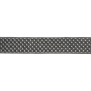 Directoire Tape Black 68646 by Schumacher Designer Trim