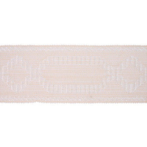 Briar Raffia Tape Ivory 77580 by Schumacher Designer Trim