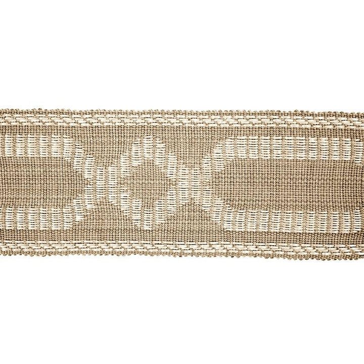 Briar Raffia Tape Natural 77581 by Schumacher Designer Trim New Traditional - Swanky Fabrics -