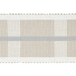 Calcada Tape Wide Natural 78970 by Schumacher Designer Trim