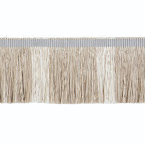 Calcada Fringe Natural 78980 by Schumacher Designer Trim