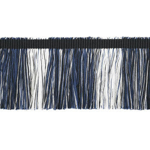 Calcada Fringe Midnight 78982 by Schumacher Designer Trim