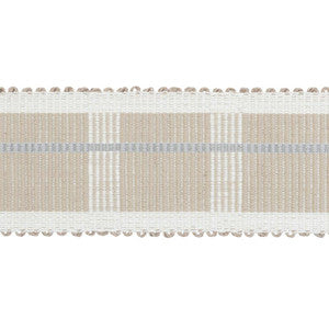 Calcada Tape Medium Natural 79200 by Schumacher Designer Trim