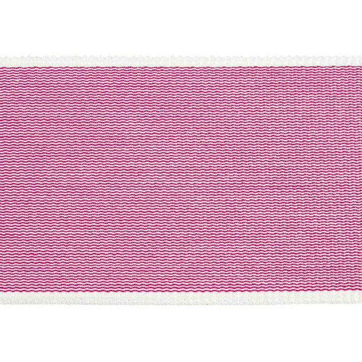 Sandpiper Tape Wide Pink 79381 by Schumacher Designer Trim Happy Together - Swanky Fabrics -