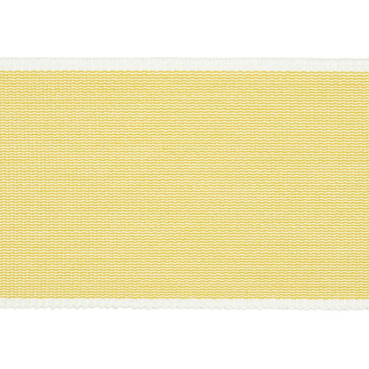 Sandpiper Tape Wide Yellow 79382 by Schumacher Designer Trim Happy Together - Swanky Fabrics -