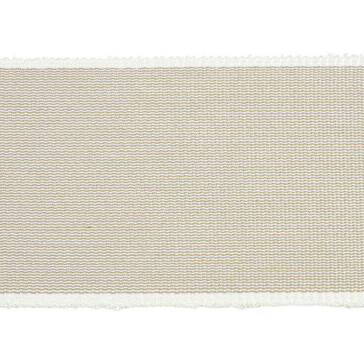 Sandpiper Tape Wide Natural 79383 by Schumacher Designer Trim Happy Together - Swanky Fabrics -