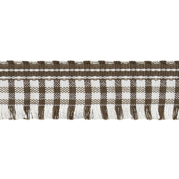 Rosaly Tape Brown 79394 by Schumacher Designer Trim Marie-Chantal - Swanky Fabrics -