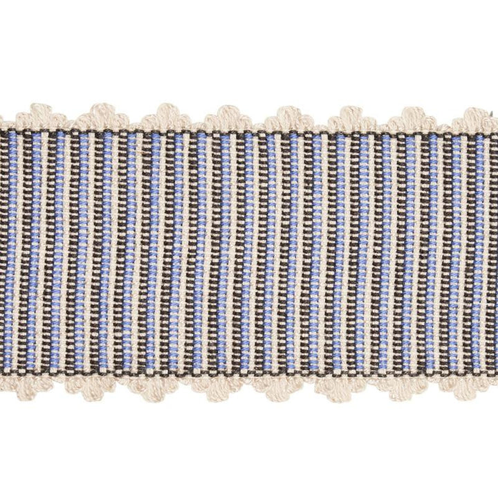 Obi Tape Bluebell 79720 by Schumacher Designer Trim Neisha Crosland - Swanky Fabrics -