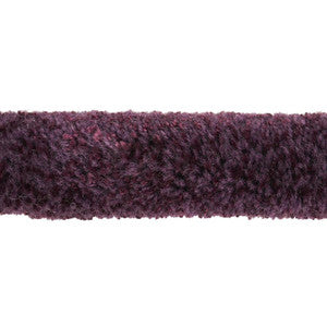Tuft Braid Tape Aubergine 79732 by Schumacher Designer Trim