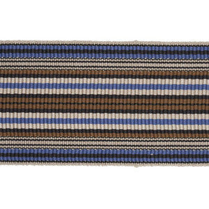 Topaki Stripe Tape Wide Bluebell 79740 by Schumacher Designer Trim