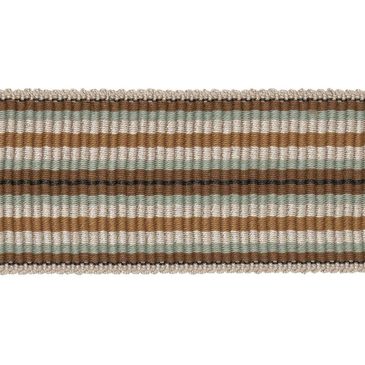 Topaki Stripe Tape Medium Mustard 79751 by Schumacher Designer Trim Neisha Crosland - Swanky Fabrics -