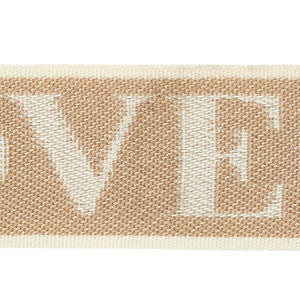 A Love Supreme Tape Neutral 80050 by Schumacher Designer Trim