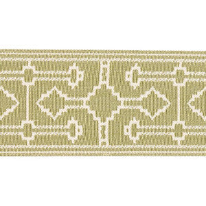Filbert Tape Green 75287 by Schumacher Designer Trim
