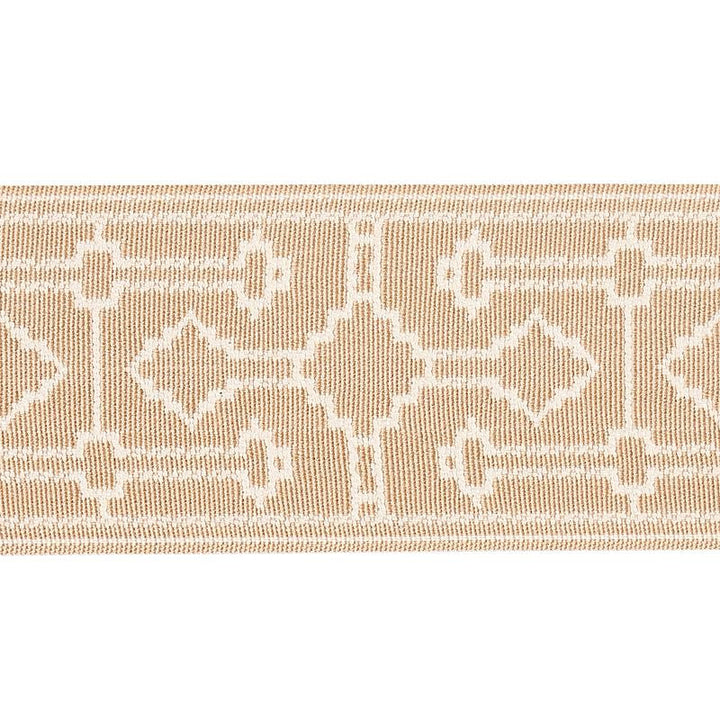 Filbert Tape Natural 75288 by Schumacher Designer Trim Natura - Swanky Fabrics -