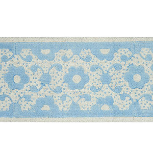 Brinda Hand Blocked Tape Sky 79121 by Schumacher Designer Trim