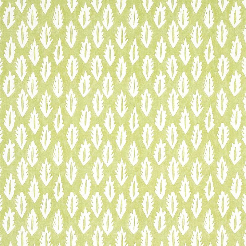Forest Grass Green 179120 by Schumacher Designer Fabric Molly Mahon 6.75" - Swanky Fabrics -