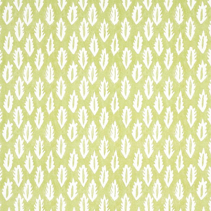 Forest Grass Green 179120 by Schumacher Designer Fabric Molly Mahon 6.75" - Swanky Fabrics -