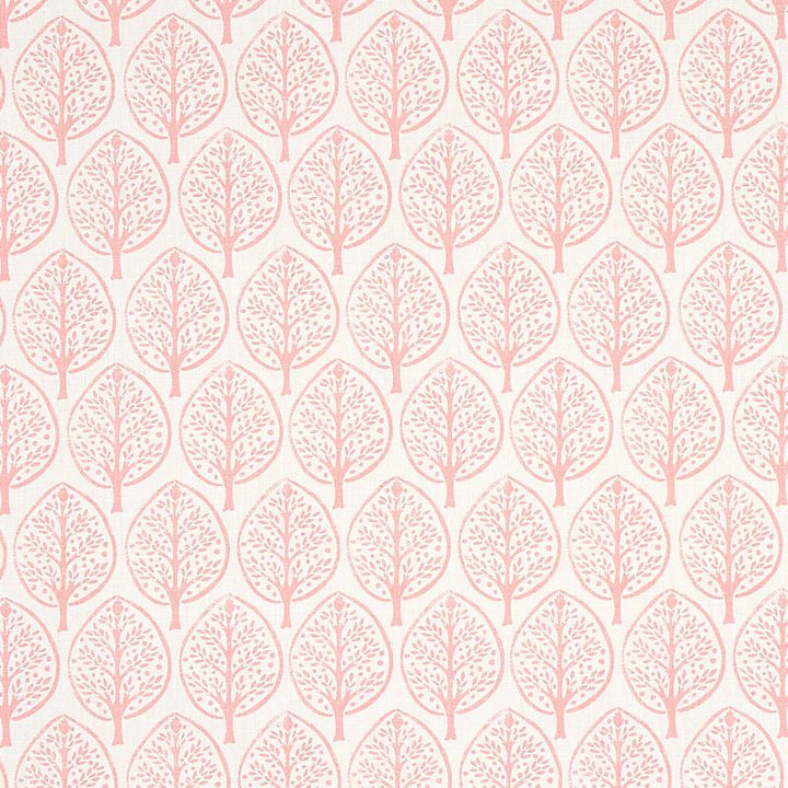 Mini Burchettes Pink 179141 by Schumacher Designer Fabric Molly Mahon 13.5" - Swanky Fabrics -
