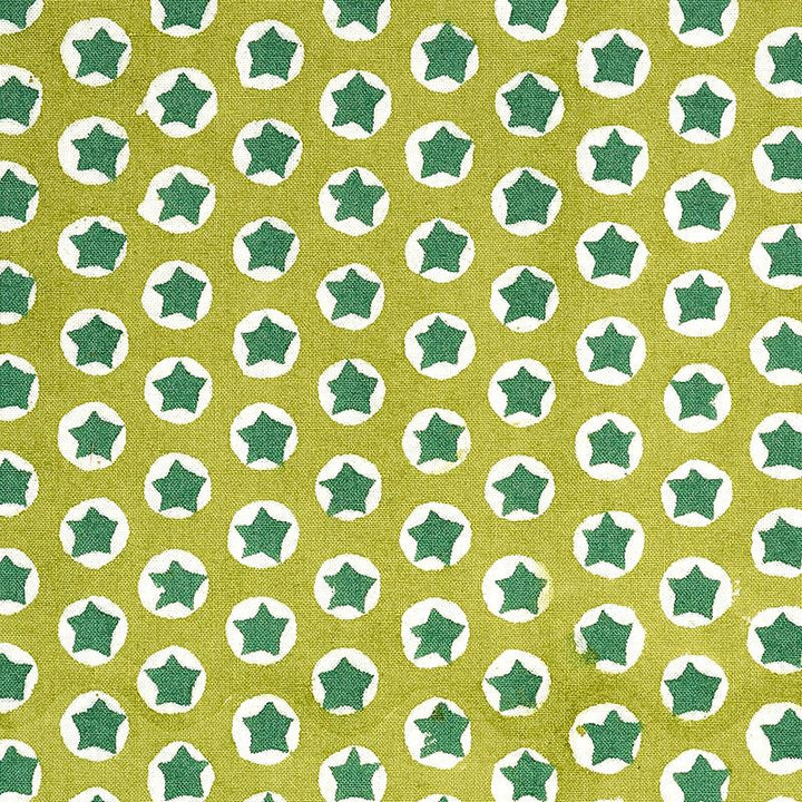 Tuk Tuk Hand Block Print Green 179223 by Schumacher Designer Fabric Molly Mahon 1.0" - Swanky Fabrics -