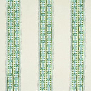 Amira Hand Blocked Print Leaf 179370 by Schumacher Designer Fabric