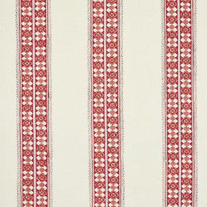 Amira Hand Blocked Print Dusty Rose 179372 by Schumacher Designer Fabric