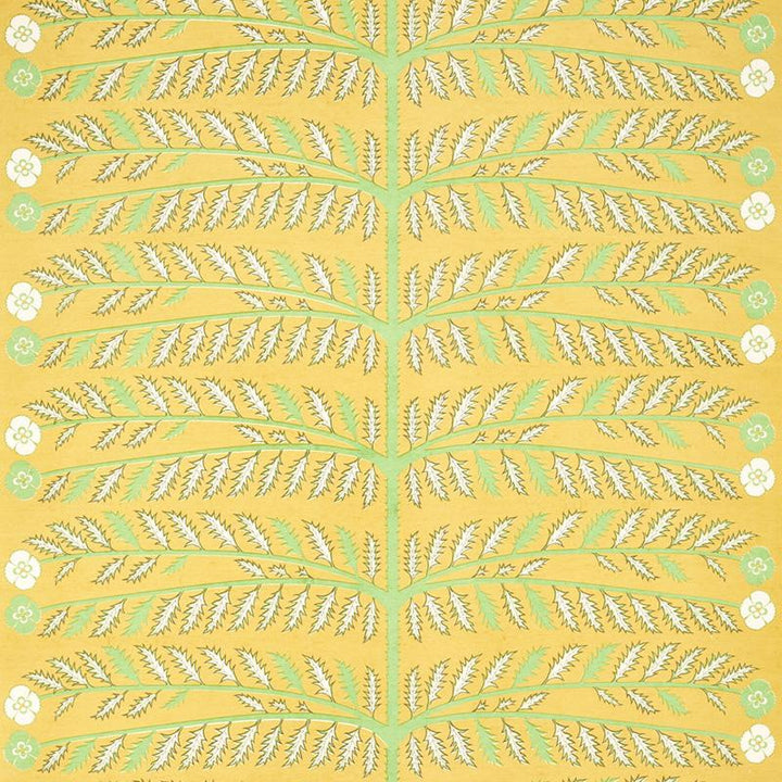 Thistle Mustard 179532 by Schumacher Designer Fabric Neisha Crosland 53.0" - Swanky Fabrics -