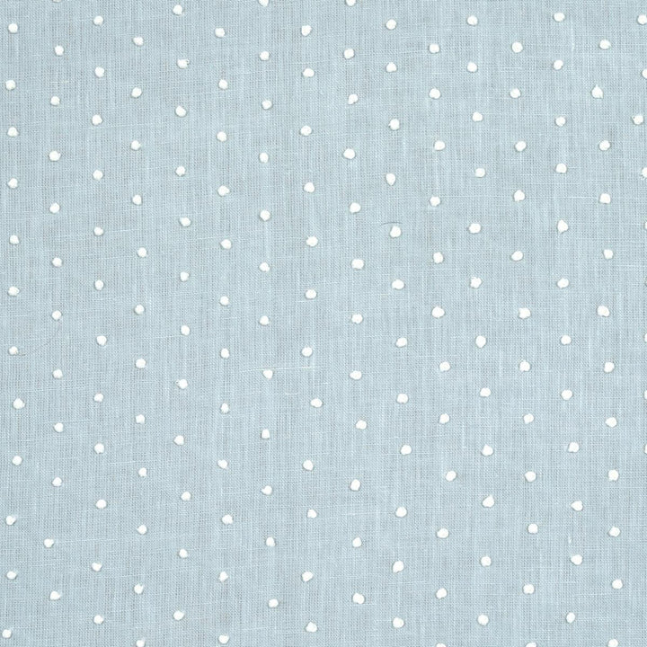Pebble Embroidery Sky 67981 by Schumacher Designer Fabric Rhapsody In Blue - Swanky Fabrics -