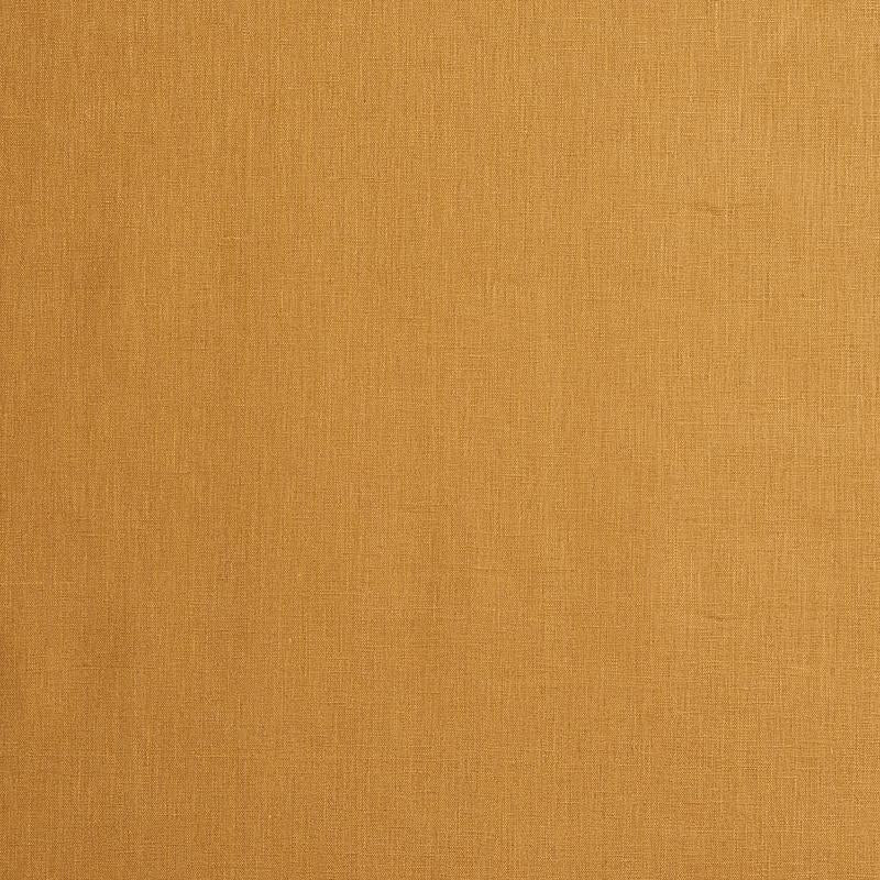 Lange Glazed Linen Caramel 69368 by Schumacher Designer Fabric Perfect Basics: Linen - Swanky Fabrics -