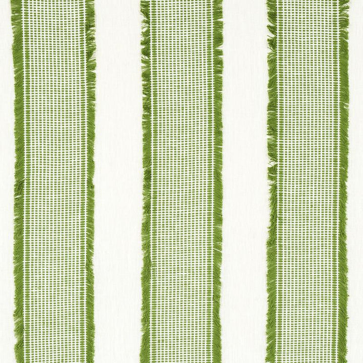Tulum Casement Green 73594 by Schumacher Designer Fabric Happy Together 8.25" - Swanky Fabrics -