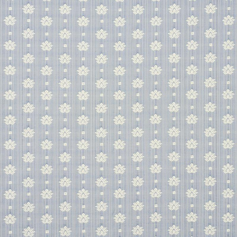 Brunel Sky 77531 by Schumacher Designer Fabric New Traditional 3.38" - Swanky Fabrics -