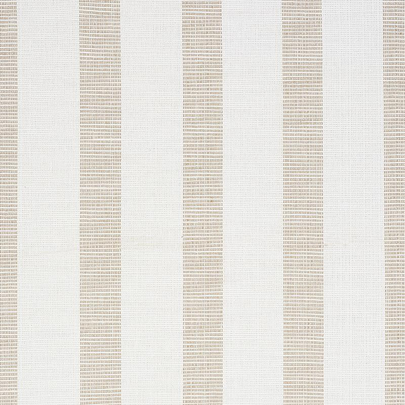 Ketley Performance Stripe Natural 77560 by Schumacher Designer Fabric New Traditional 6.0" - Swanky Fabrics -