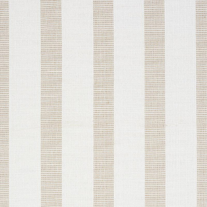 Ketley Performance Stripe Natural 77560 by Schumacher Designer Fabric New Traditional 6.0" - Swanky Fabrics -