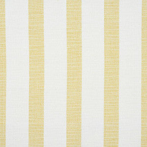 Ketley Performance Stripe Yellow 77563 by Schumacher Designer Fabric