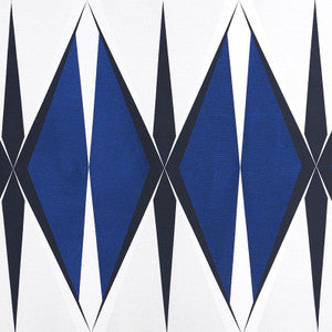 Elvetico Cobalt 78241 by Schumacher Designer Fabric