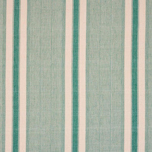 Ipala Hand Woven Stripe Duck Egg 78832 by Schumacher Designer Fabric