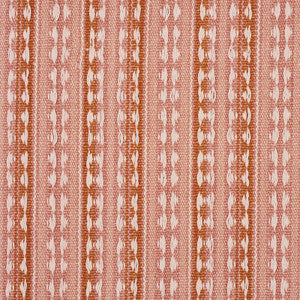 Tarnby Stripe Coral 79082 by Schumacher Designer Fabric