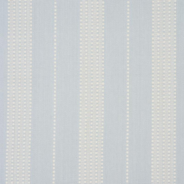 Lubeck Stripe Sky 79092 by Schumacher Designer Fabric Scandinavian Modern - Swanky Fabrics -