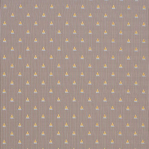 Ludus Stripe Brown 79362 by Schumacher Designer Fabric