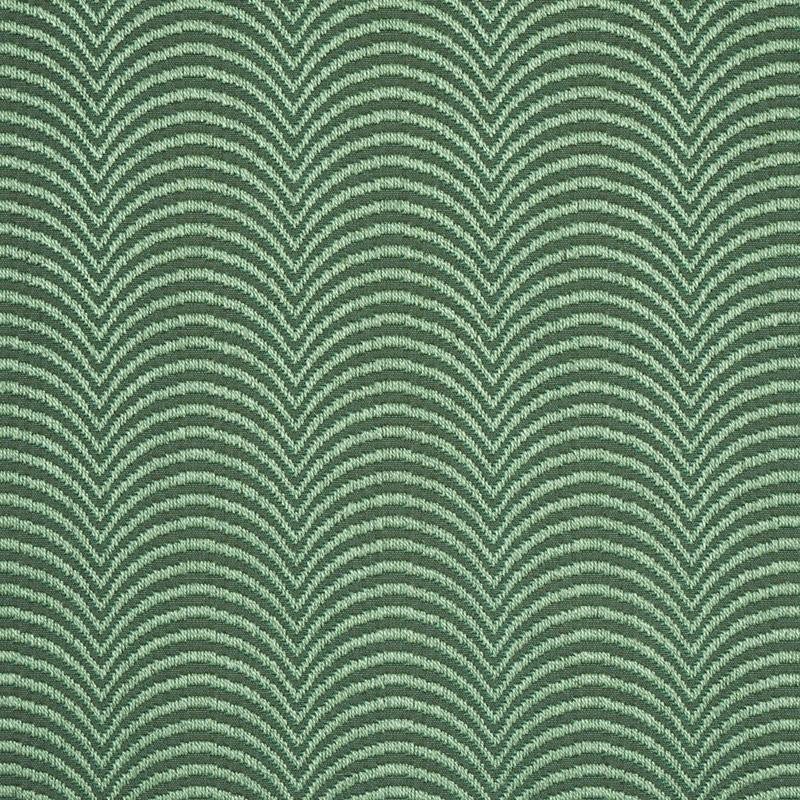 Hurdles Performance Verdant Green 79961 by Schumacher Designer Fabric Neisha Crosland 2.75" - Swanky Fabrics -