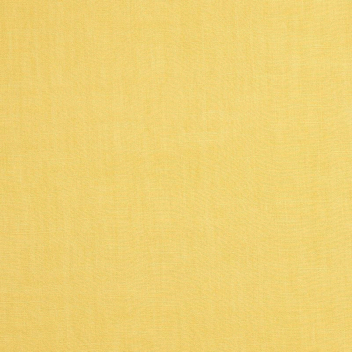 Piet Performance Linen Yellow 79982 by Schumacher Designer Fabric Perfect Basics: Linen - Swanky Fabrics -