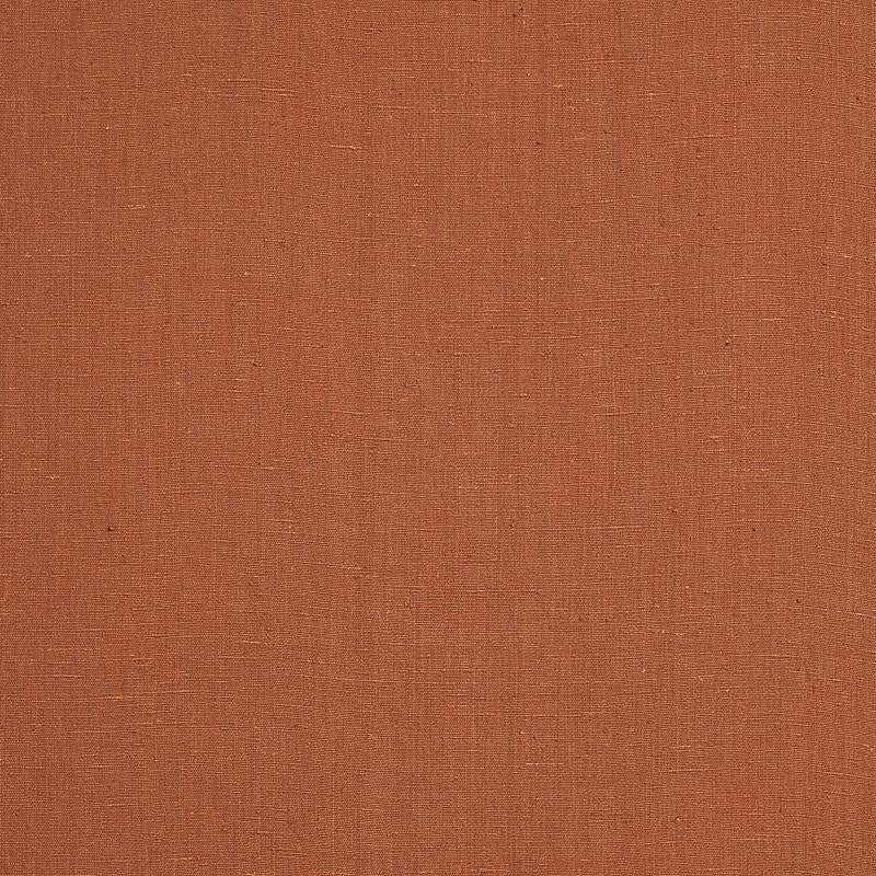 Marco Performance Linen Terracotta 79996 by Schumacher Designer Fabric Perfect Basics: Linen - Swanky Fabrics -