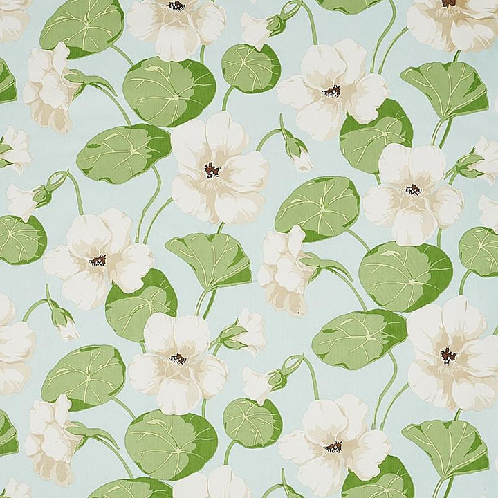 Nasturtium Sky 179491 by Schumacher Designer Fabric Signature Schumacher 18.0" - Swanky Fabrics -
