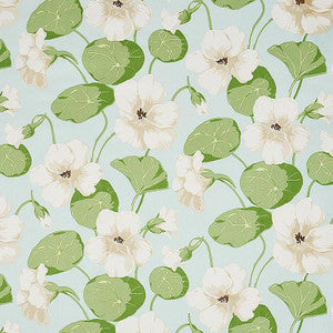 Nasturtium Sky 179491 by Schumacher Designer Fabric
